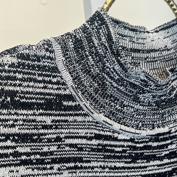 Guess Sleeveless Kaya Space Dye Crop Sweater Ladies Size Large - Picture 3 of 6